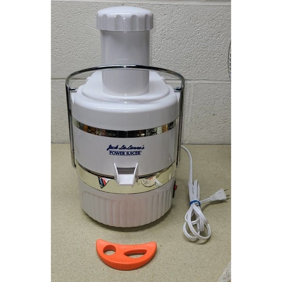 Jack LaLanne Kitchen Jack Lalanne Power Juicer 25w White Cl003ap Juice Pulp Extractor